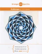 Arabesque (with Foundation Paper Pieced template) Quilt Pattern by Dora Cary