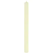 100% BEESWAX 1-1/2" x 25-1/2" PLAIN END CANDLE STICK