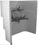 Economy Terrace Step Egress Areawall 55x44x60