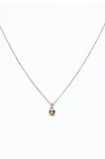 14K Dainty Circle Charm