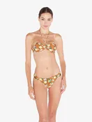 Amalfi Twist Reggiseno Bikini Stampato Arancione