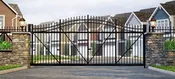 Aluminum Cantilever Gates: Contemporary Collection