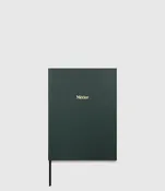 11 Inch Dot Grid Notebook Paper Forest Green