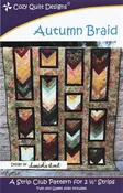 AUTUMN BRAID - Cozy Quilt Designs Pattern DIGITAL DOWNLOAD