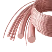 10K Pink Round Medium Wire