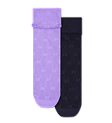 2-Pack H Monogram Mini Crew Socks