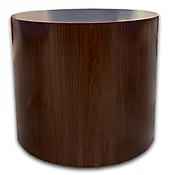 Used 23.5" Round Drum Table - Espresso