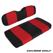 EZGO TXT Golf Cart Front Seat Cover Set: Designer Sewn