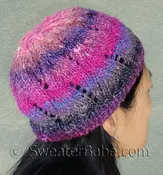 #116 One-Ball Curvy Lace Hat