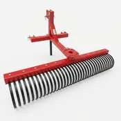 2023 Grassroots 6-Foot Landscape Rake