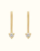 Gara Danielle 14k Gold Arrow Diamond Earring