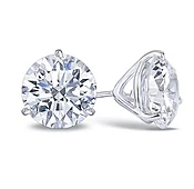 Estate Diamond Studs 3.16 carat