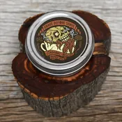 Grave Before Shave Beard Balm Tin in Caramel Mocha