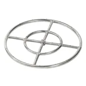 18″ Double Ring Natural Gas, 1/2″ Inlet for 24″ Inside Diameter Firepits