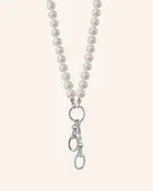 18" "Design Your Own" Sterling Silver Chain Necklace with Pearls, 2 Stations