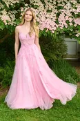 Beaded Lace Flowy Dress With Notch V-Neck | 11437