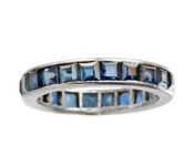 1930-40s Sapphire Eternity Band