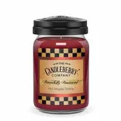 CANDLEBERRY CANDLE ~ HOT MAPLE TODDY