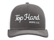 Top Hand Rope Co Charcoal White Mesh