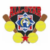 Babe Ruth Softball All-Star Pin