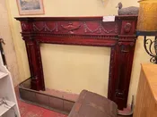 Mahogany Federal Mantel