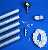 15ft - 20ft | Sectional Flagpole
