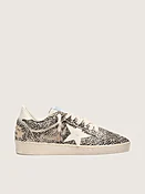 Ball Star LTD Damen aus Leo-Cavallinoleder mit cremefarbenem Lederstern