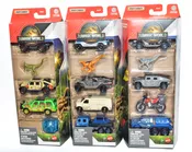 3 Matchbox Jurassic World Rebirth 5-Pack