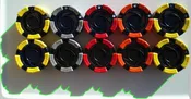DFX™ Inline Hockey - Roller Hockey Pucks (10-Pack)