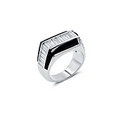Gent's Diamond & Black Onyx Ring