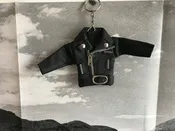 Leather Jacket Keychain