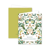 Garden Tapestry Anniversary Card