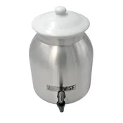 Porcelain Lid for Stainless Steel Dispenser
