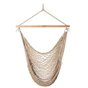 Cumaru Single Hammock Swing - DURACORD® Heirloom Mocha