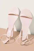 Aria Matte Nude Blush Sandals
