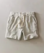 6"Portola Beach Short - White/Navy