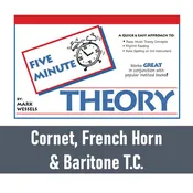 5 Minute Theory - Book for (Trumpet) Cornet/Horn/Baritone T.C.