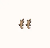 Alligator Stud Earrings
