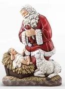 24" Kneeling Santa