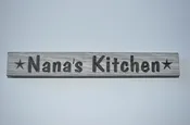 12″ Handcrafted Signs That Reads “Nana’s Kitchen”