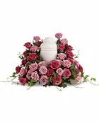 BED OF PINK ROSES