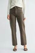 Vintage Brown Slim Straight Jeans