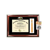 Adelphi University Diploma Frame Tassel Holder Box Campus Picture Degree School Fisheye Case Certificate Plaque Framing Graduation Gift Campus Bachelor Master Doctorate PHD