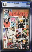 Agents #6 CGC NM/M 9.8 White Pages Walking Dead Preview!