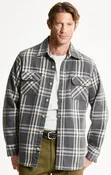 Brushed Flannel Overshirt