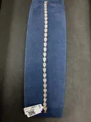 14KY PEAR BRACELET