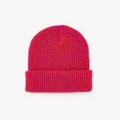 SIMPLE RIB KNIT BEANIE