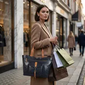 Abston Travel Tote Bag - Raven Black