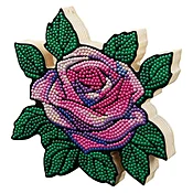 6" Pink Rose Diamond Art Kit by Make Market®