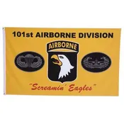 101st Airborne Screaming Eagle Flag, 3x5 Foot